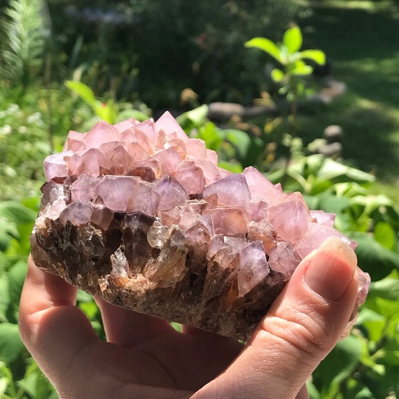 Smoky Ametrine Spirit Quartz Crystal Specimen - Picture 12 of 16